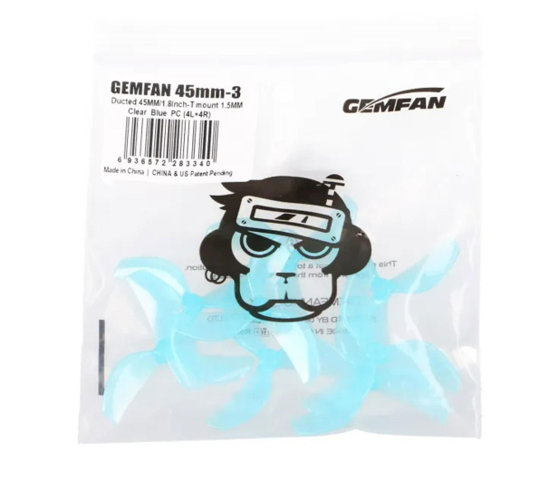 BetaFPV Gemfan 45mm - potrójne śmigła (8 szt.) - 1479573 - zdjęcie 3